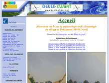 Tablet Screenshot of deule-climat.net